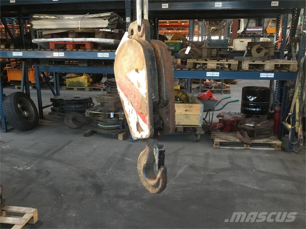  Hookblock 5ton Nosturien osat ja lisävarusteet