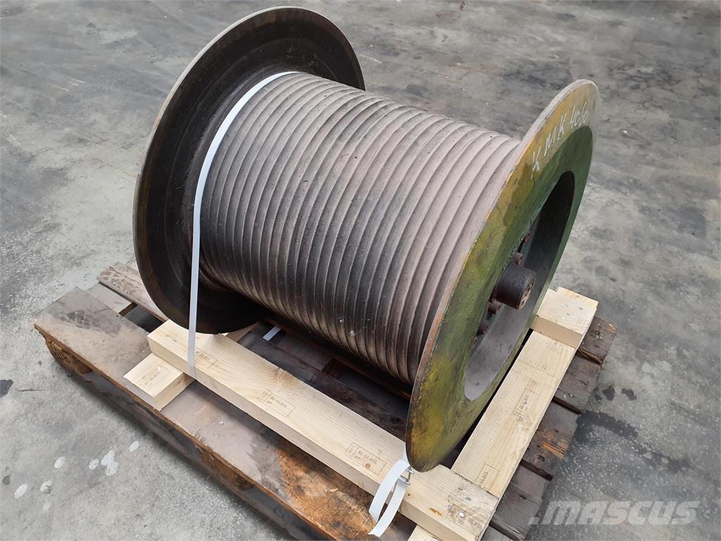 Krupp KMK 4060 winch Nosturien osat ja lisävarusteet