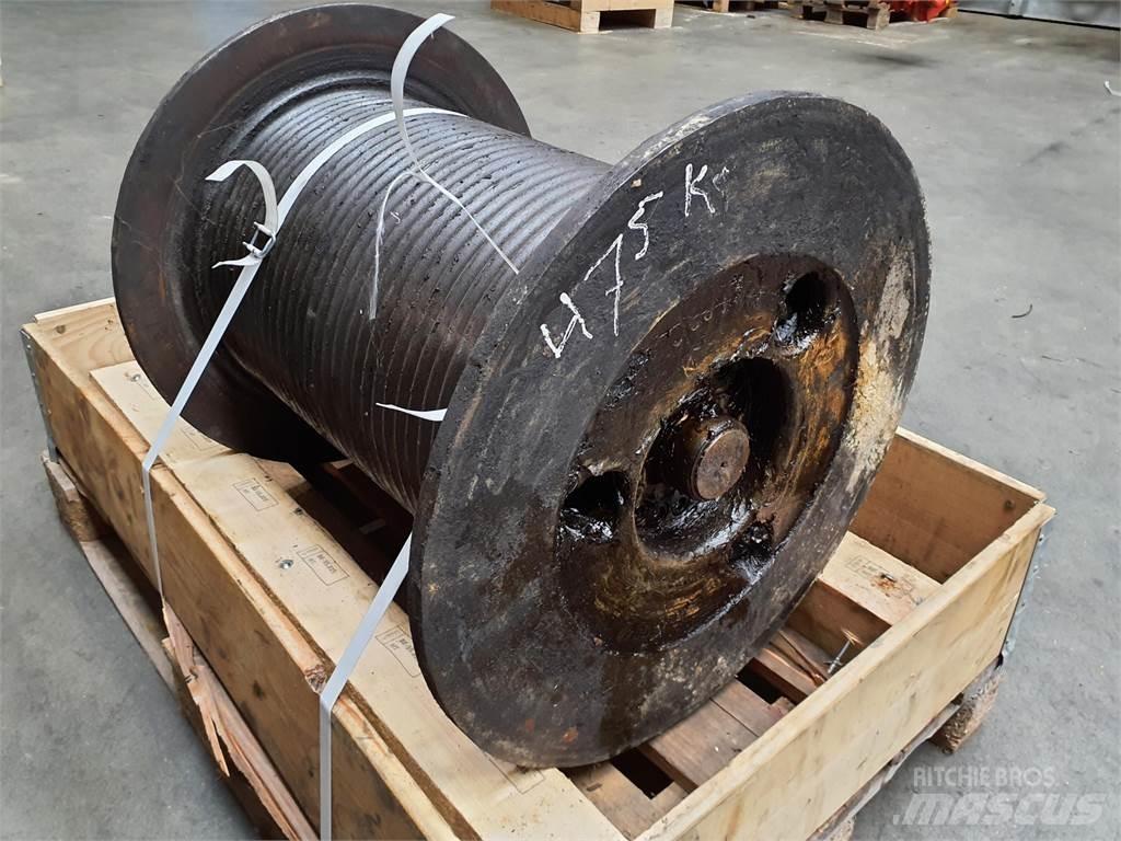 Krupp KMK 4070 winch Nosturien osat ja lisävarusteet