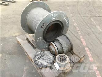 Krupp KMK 4070 winch Nosturien osat ja lisävarusteet