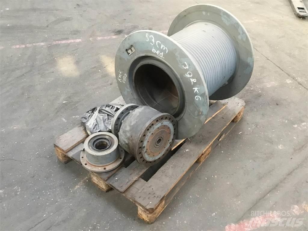 Krupp KMK 4070 winch Nosturien osat ja lisävarusteet