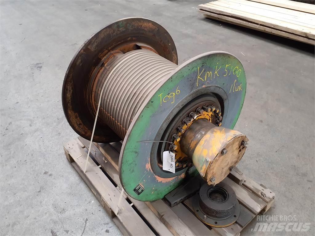 Krupp KMK 5100 winch Nosturien osat ja lisävarusteet