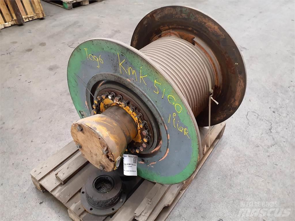 Krupp KMK 5100 winch Nosturien osat ja lisävarusteet