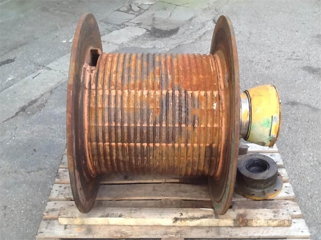 Krupp KMK 5100 winch Nosturien osat ja lisävarusteet