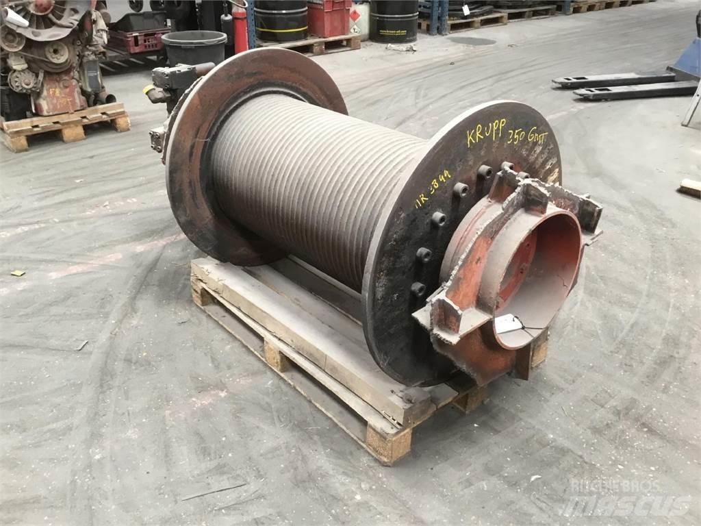 Krupp KMK 8350 winch Nosturien osat ja lisävarusteet