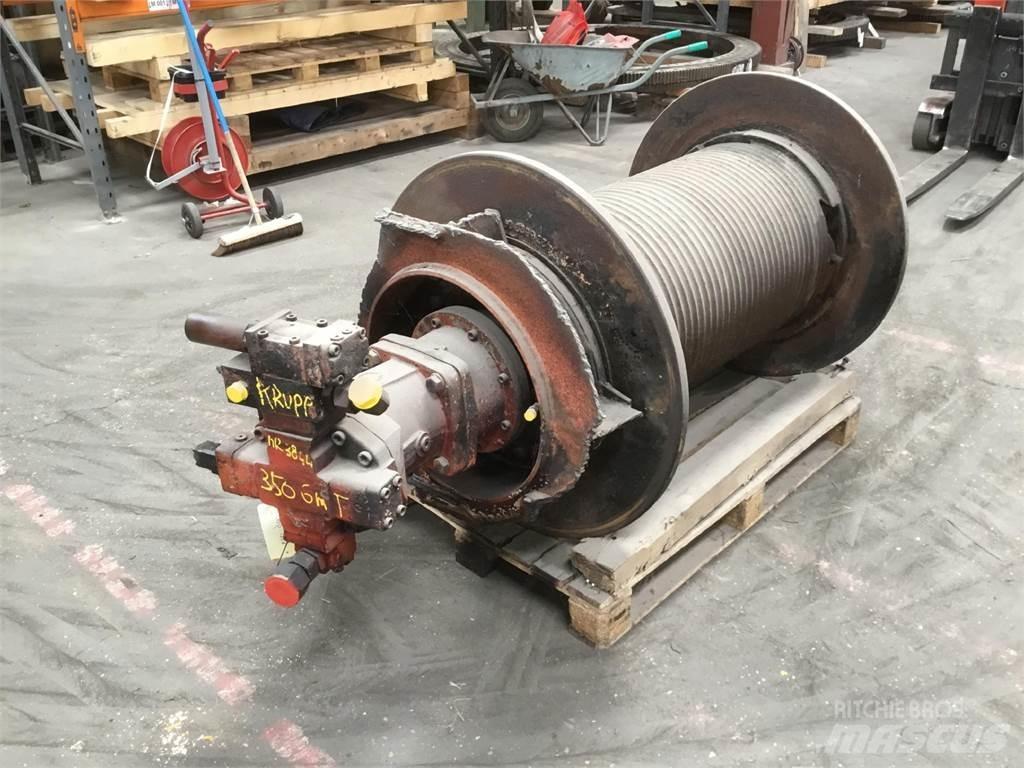 Krupp KMK 8350 winch Nosturien osat ja lisävarusteet