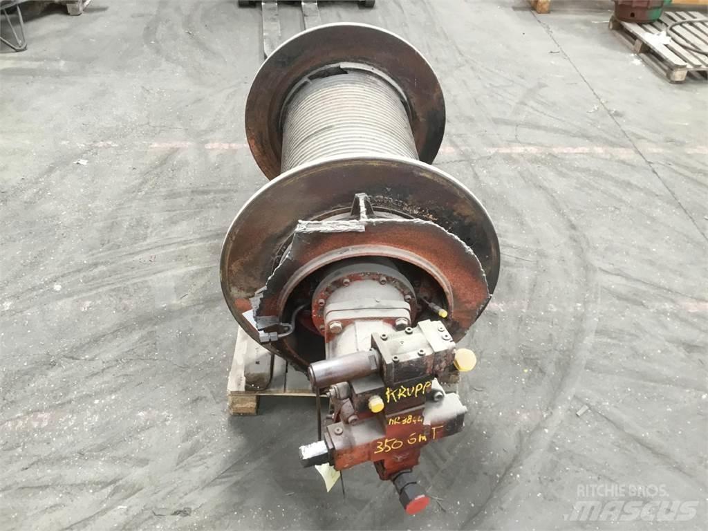 Krupp KMK 8350 winch Nosturien osat ja lisävarusteet