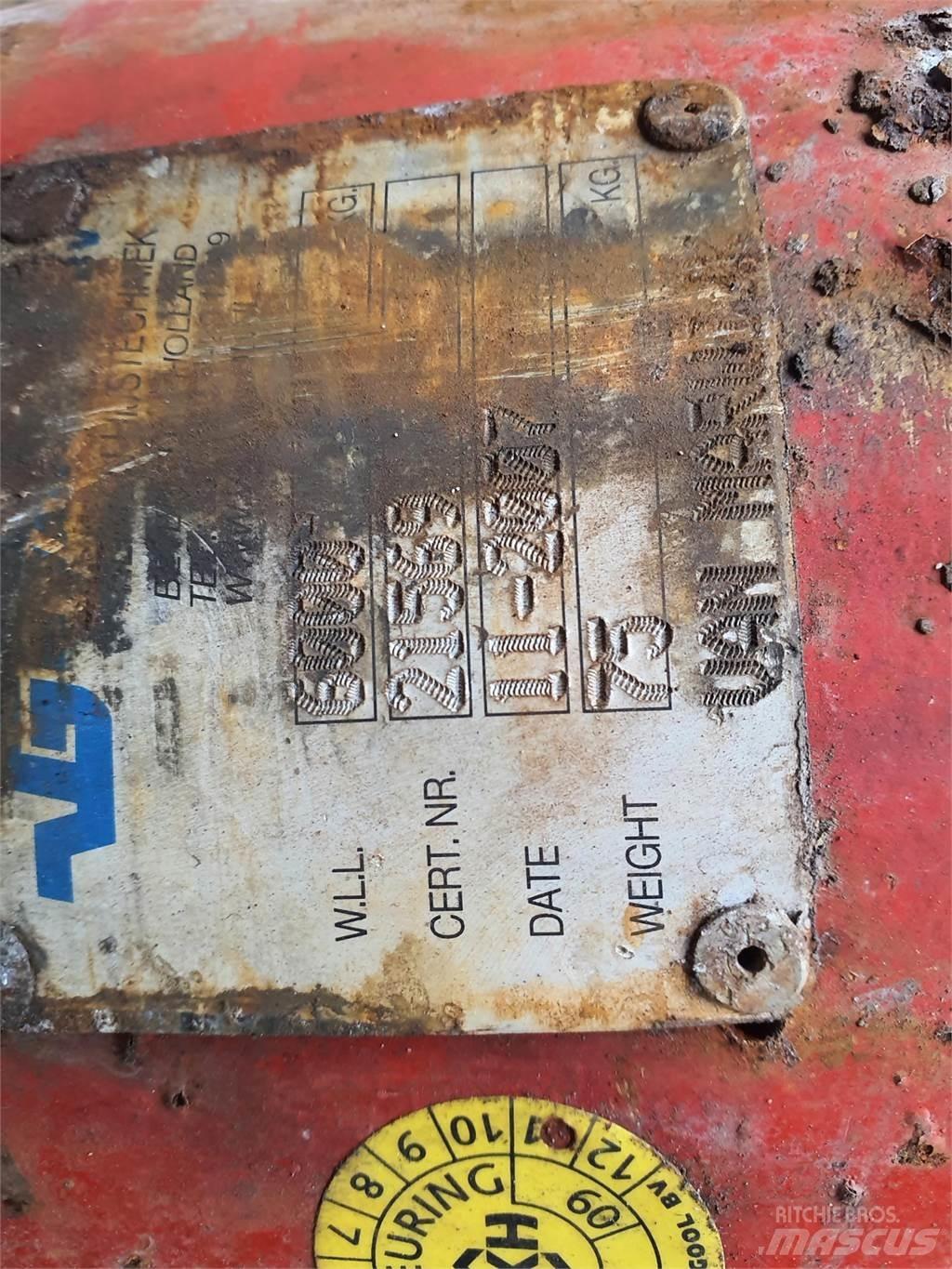 Liebherr Hookball 6T Nosturien osat ja lisävarusteet