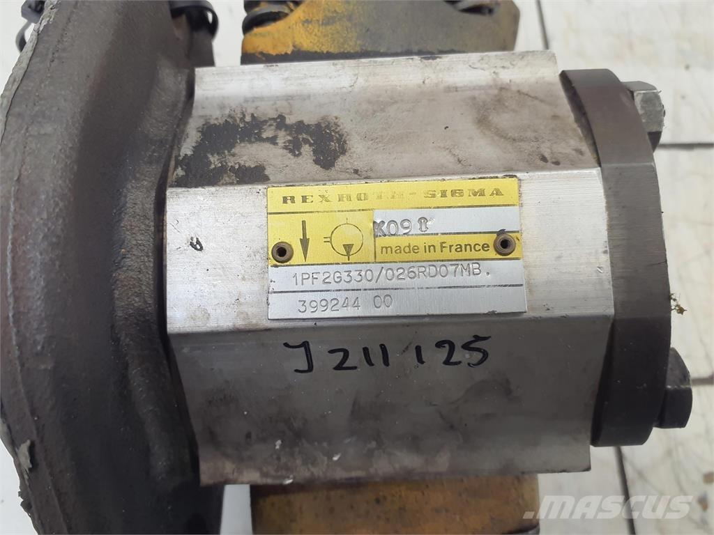 Sigma gear pump Nosturien osat ja lisävarusteet