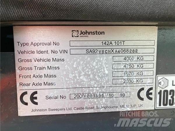 Johnston CX200 Muut koneet