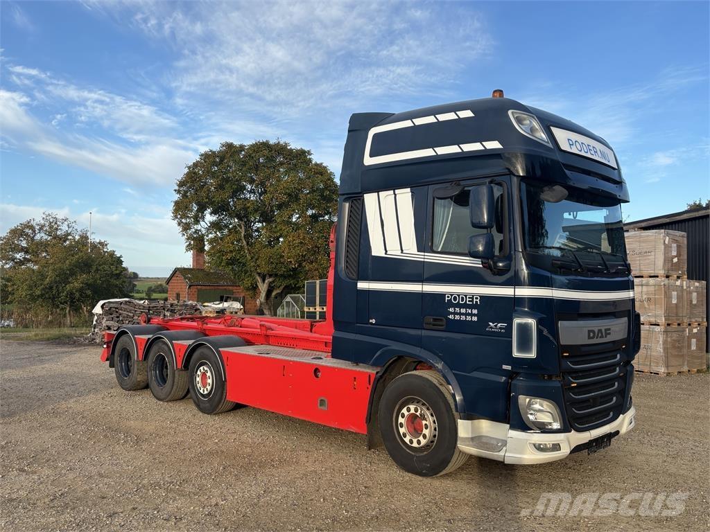 DAF XF 510 FAK 8X2 Koukkulava kuorma-autot