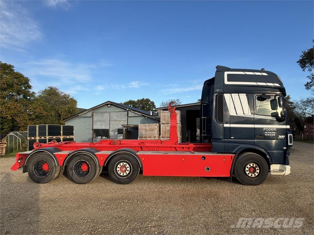 DAF XF 510 FAK 8X2 Koukkulava kuorma-autot