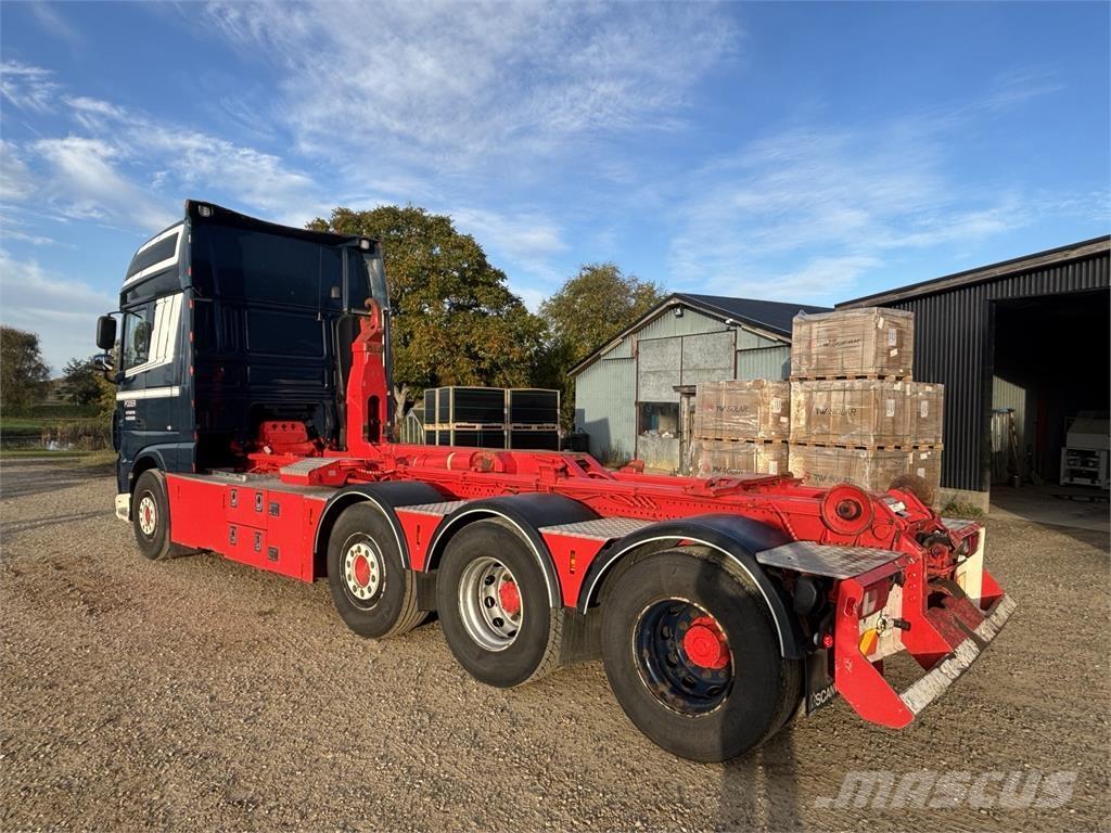 DAF XF 510 FAK 8X2 Koukkulava kuorma-autot