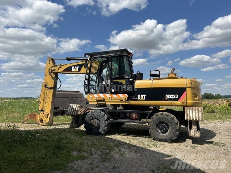 CAT M322D VAH Pyöräkaivukoneet