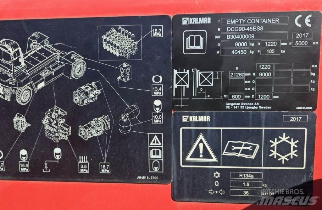 Kalmar DCG90-45ES8 Kontinkäsittelytrukit