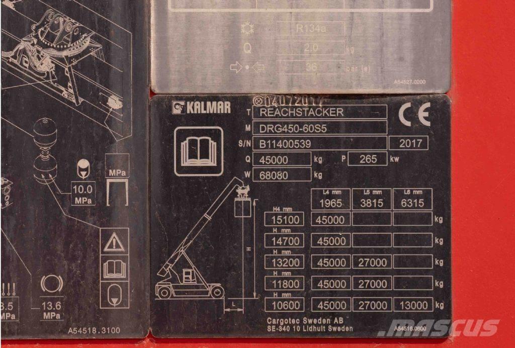 Kalmar DRG450-60S5 Konttikurottajat