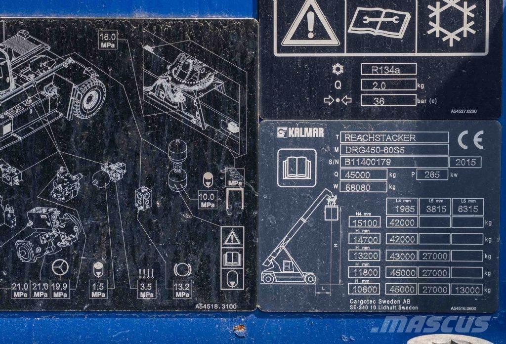 Kalmar DRG450-60S5 Konttikurottajat
