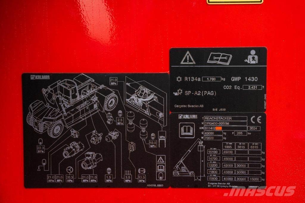 Kalmar DRG450-60S5M Konttikurottajat