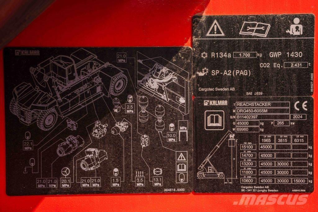 Kalmar DRG450-60S5M Konttikurottajat