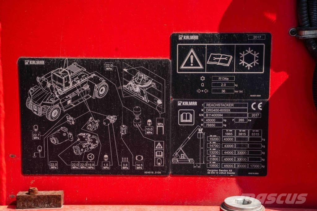 Kalmar DRG450-60S5X Konttikurottajat