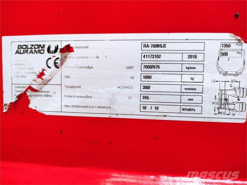 Bolzoni RA-700NSJE Muut materiaalinkäsittelykoneet