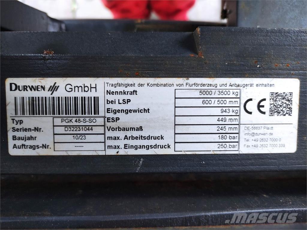 Durwen PGK48-S-SO Haarukat