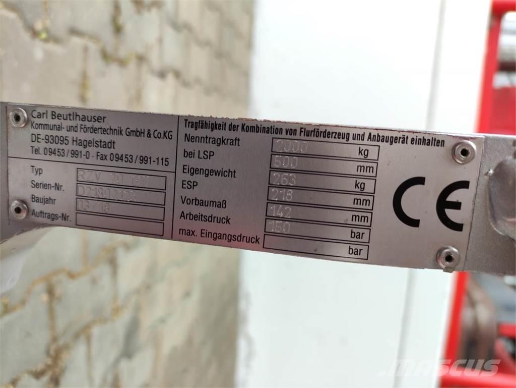 Durwen RZV 20 GS Muut materiaalinkäsittelykoneet