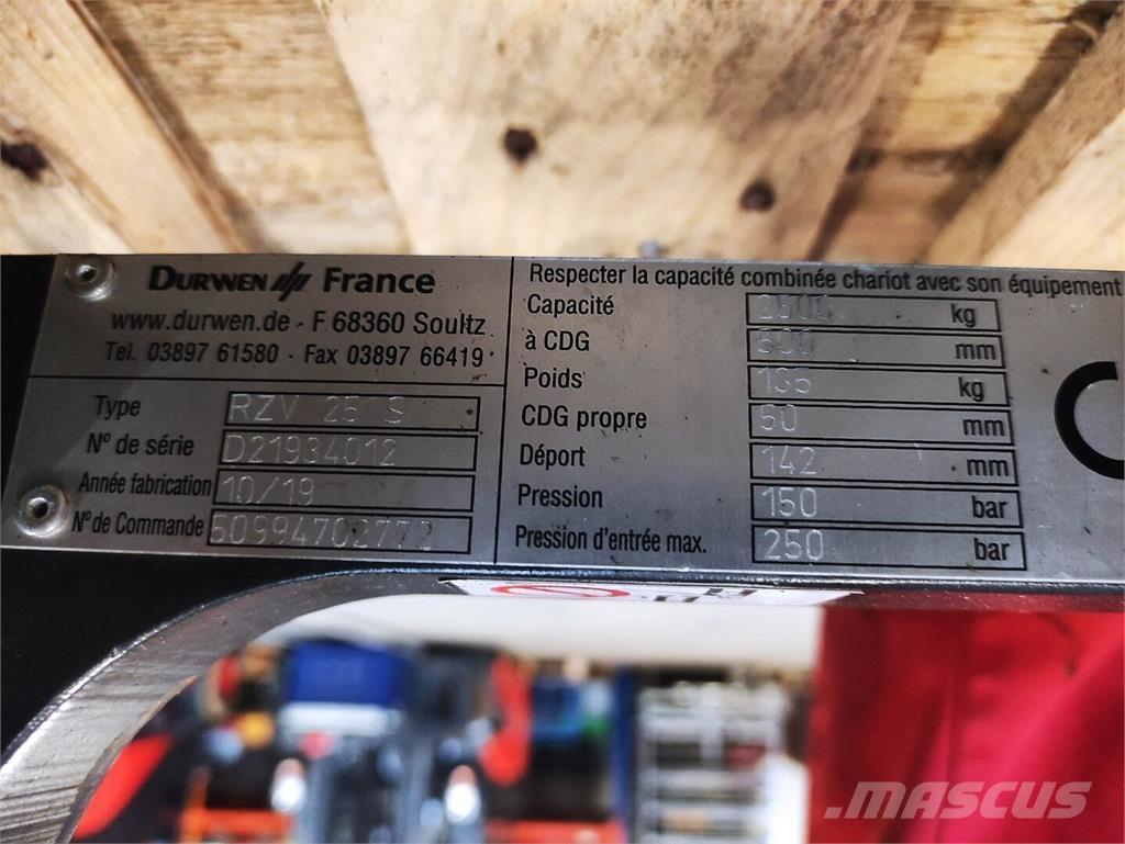 Durwen RZV 25 S Muut materiaalinkäsittelykoneet