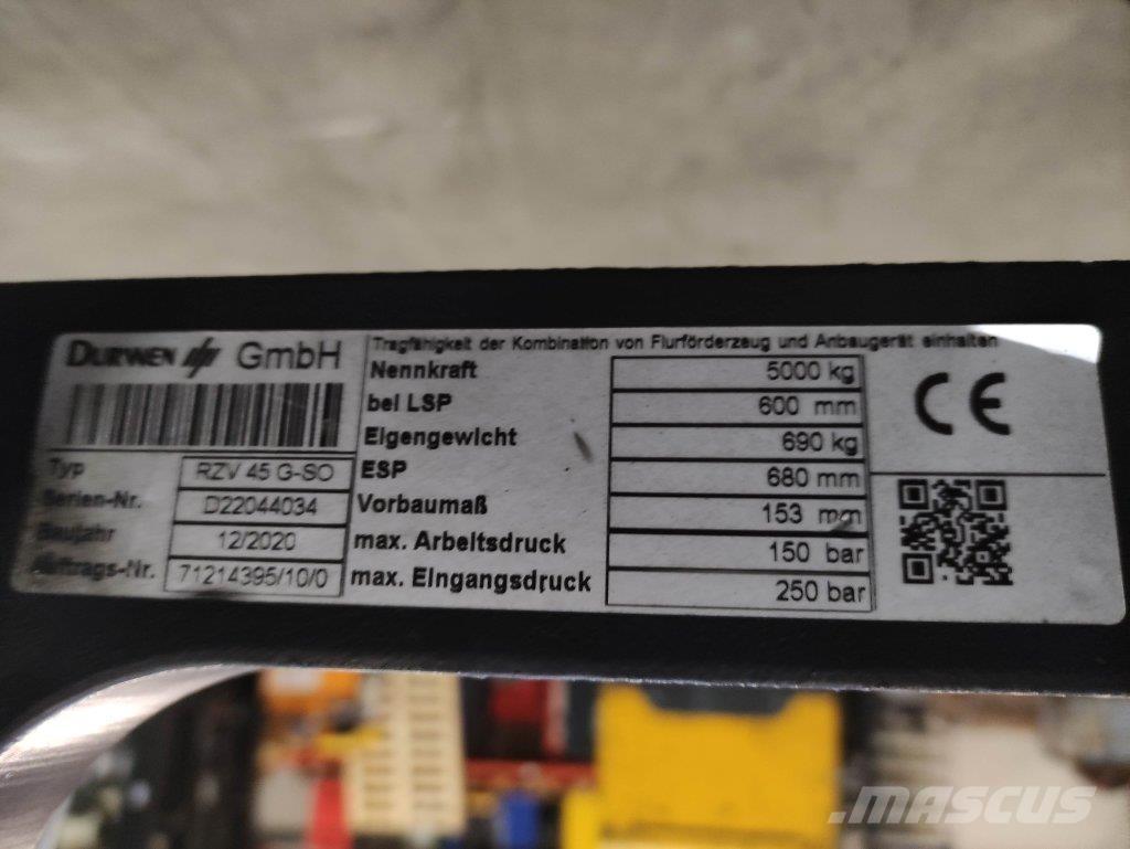 Durwen RZV45 (G-SO) Muut materiaalinkäsittelykoneet