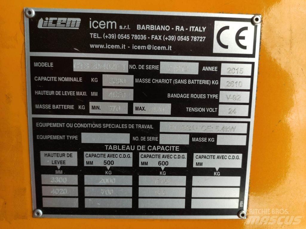 Icem CTS20/402 FT Työntömastotrukit
