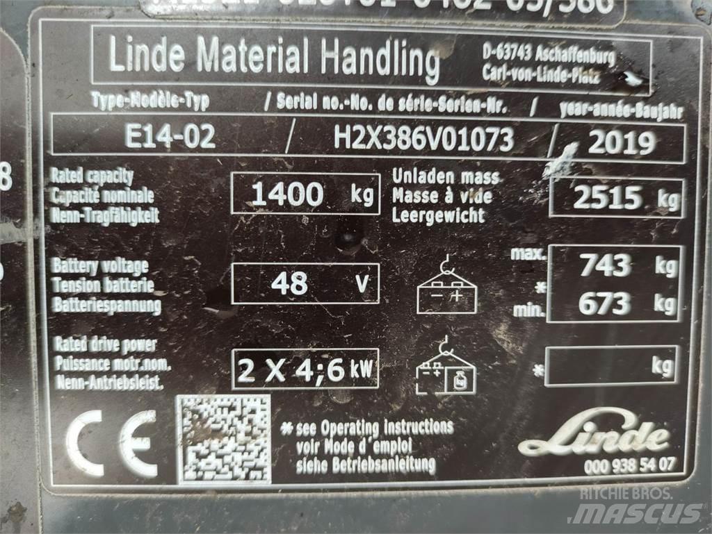Linde E14-02-386-EVO Sähkötrukit