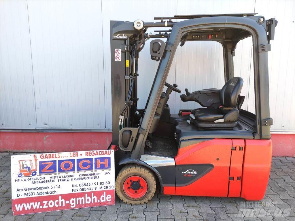 Linde E16C-02-386 EVO Sähkötrukit