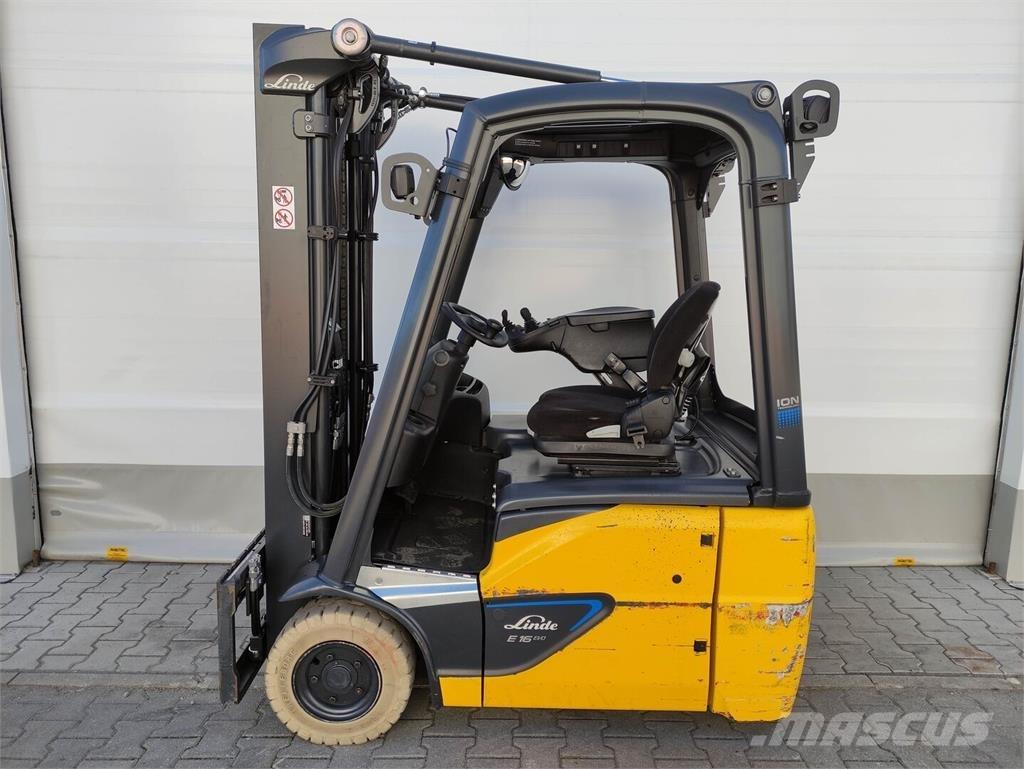 Linde E16C-02-386 EVO Sähkötrukit