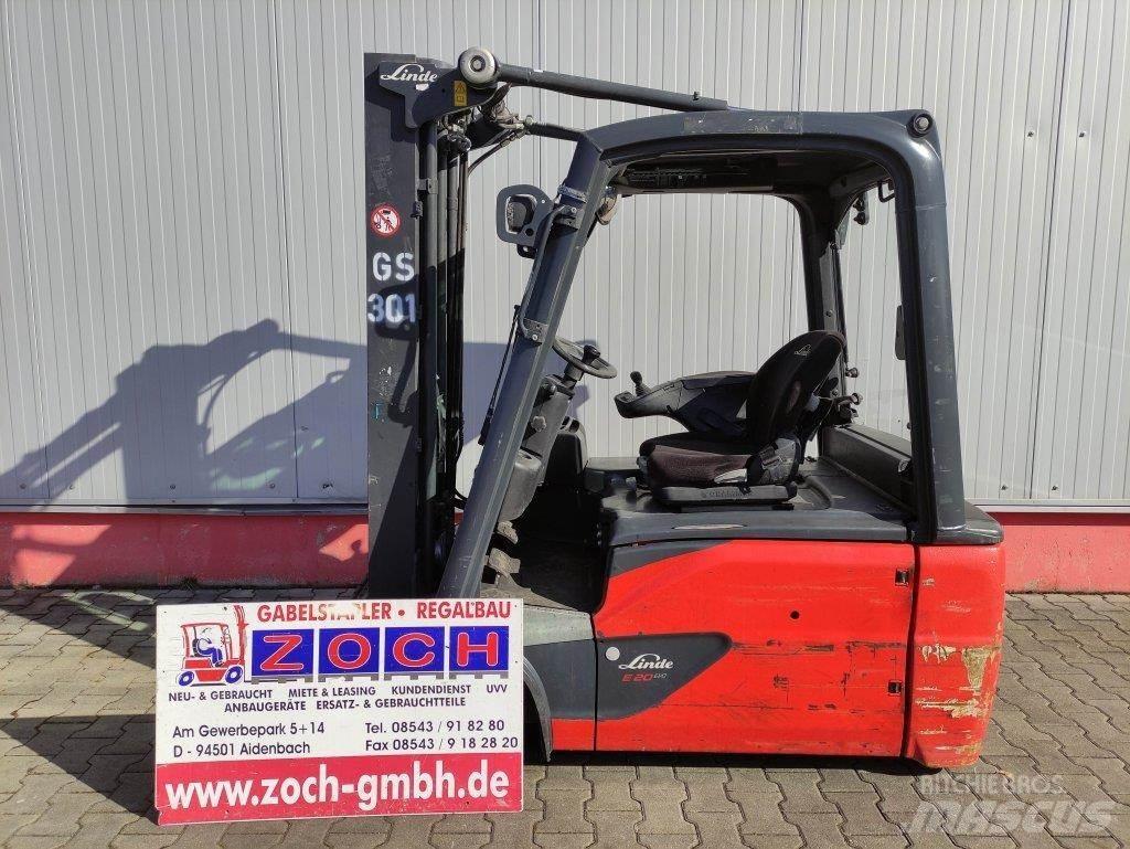 Linde E20L-02-386 Sähkötrukit