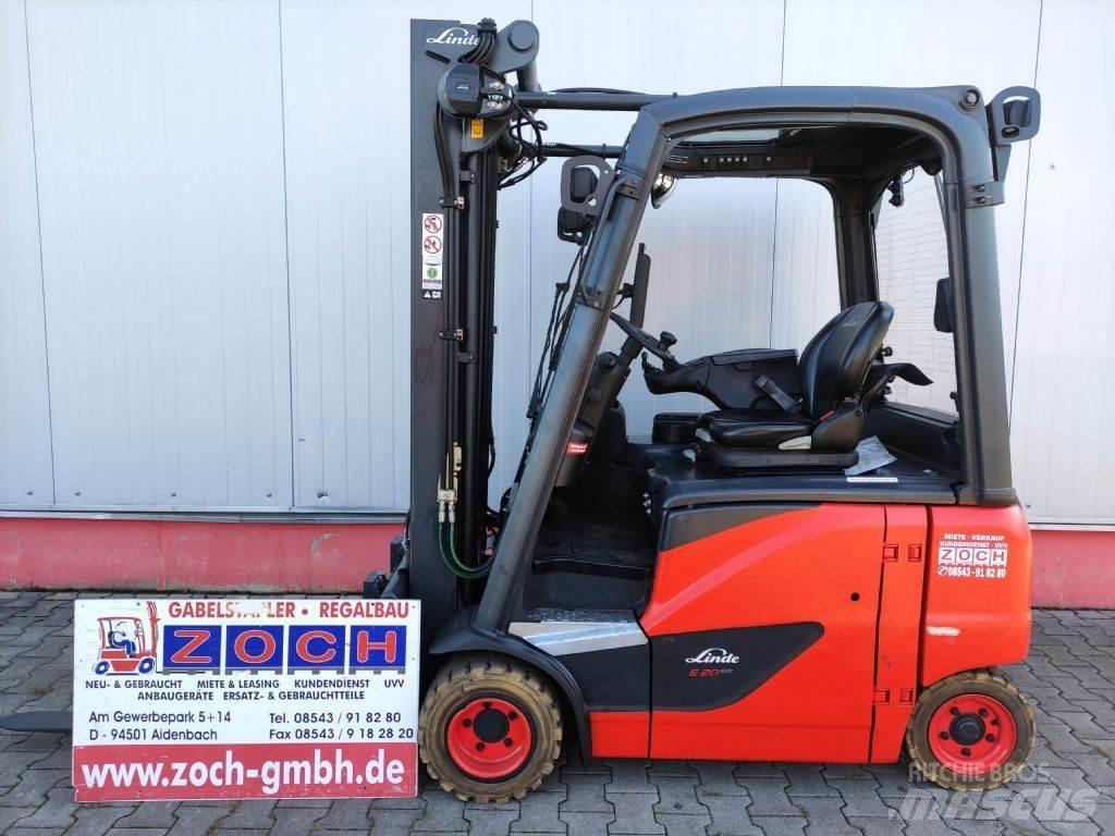 Linde E20P-02-386 EVO Sähkötrukit