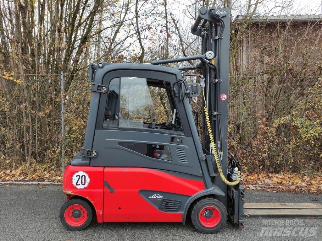 Linde E20PL-02-386 EVO Sähkötrukit