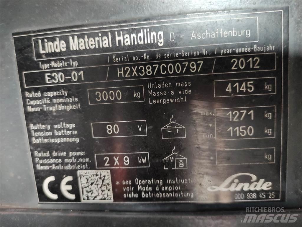 Linde E30-01-387 Sähkötrukit