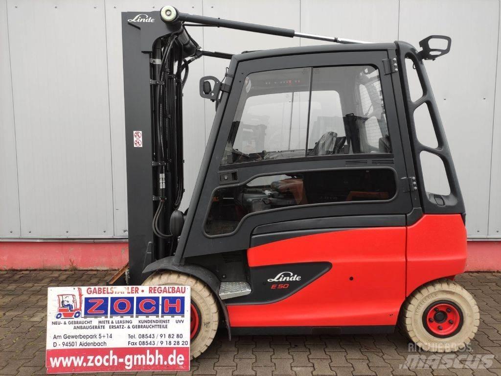 Linde E50HL-01-388 Sähkötrukit