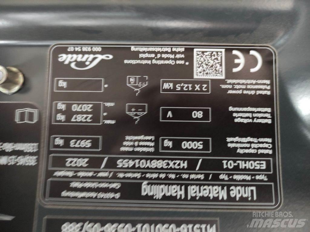 Linde E50HL-01-388 Sähkötrukit