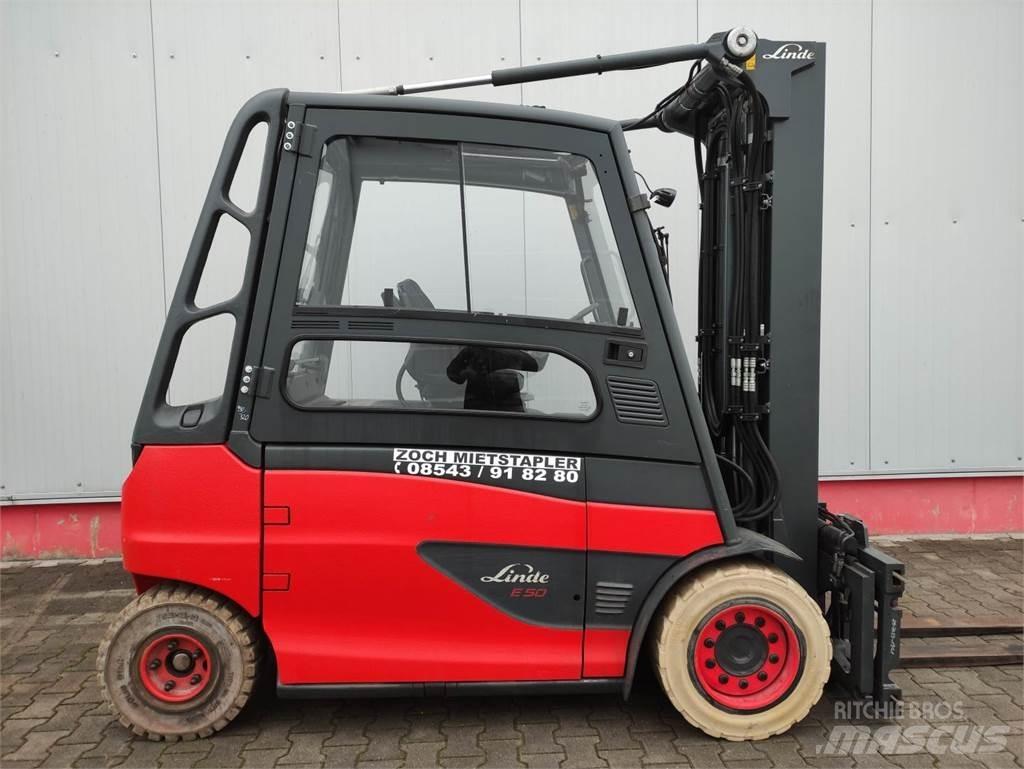 Linde E50HL-01-600 Sähkötrukit