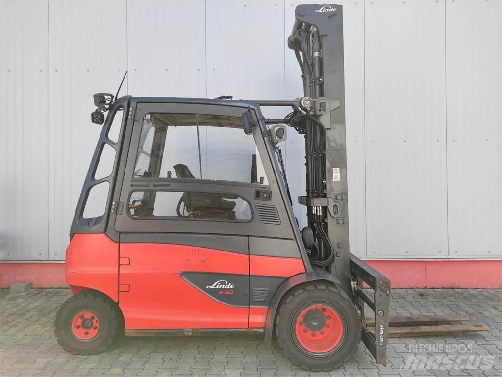 Linde E50HL-01/600-388 Sähkötrukit