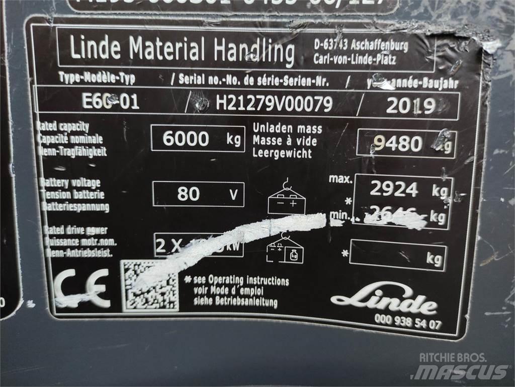 Linde E60-01-1279 Sähkötrukit