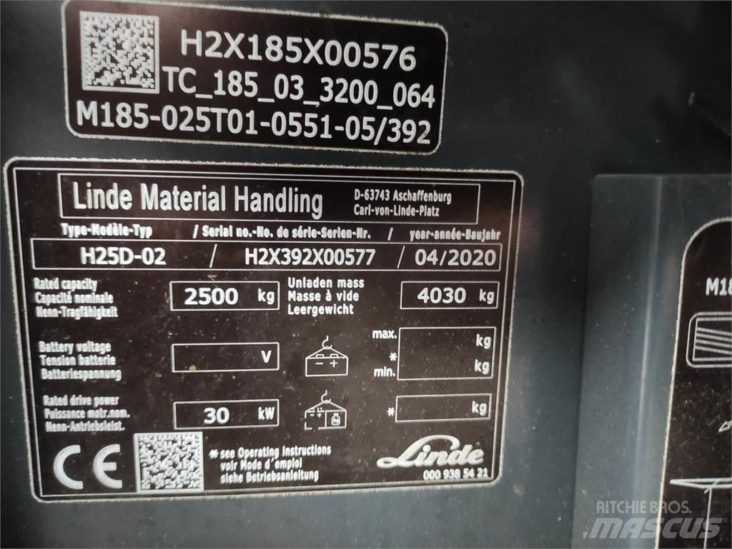 Linde H25D-02-392 EVO Dieseltrukit