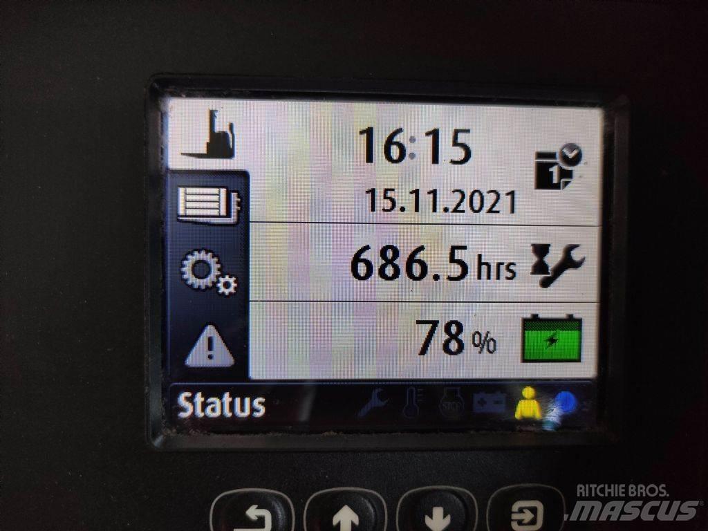 Linde L14-APi-1173 Käyden ajettavat pinoamistrukit