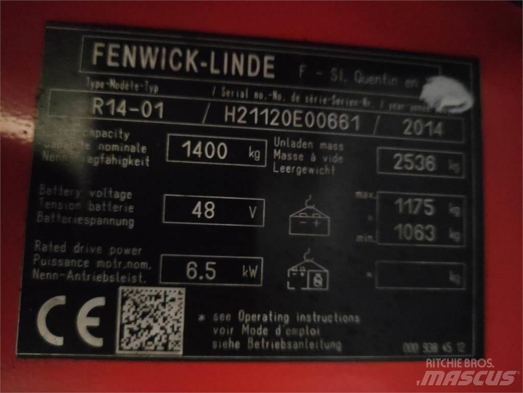Linde R14-01-1120 Työntömastotrukit
