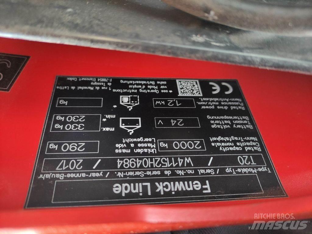 Linde T20 Lavansiirtotrukit