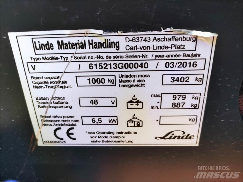 Linde V12 Korkeakeräilytrukit