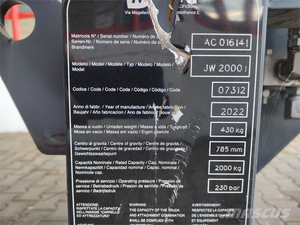 Magni JW2000 Muut materiaalinkäsittelykoneet