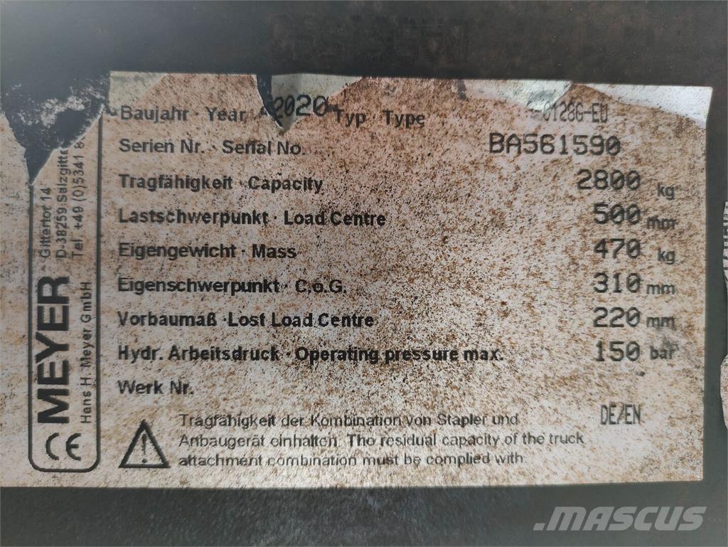 Meyer 3-0128G-EU Paalipihdit