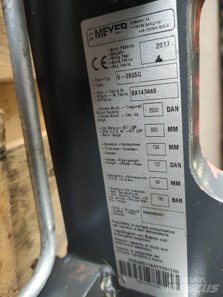 Meyer 6-2605G Muut materiaalinkäsittelykoneet